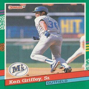 Ken Griffey Sr. - Donruss '91 MLB Card